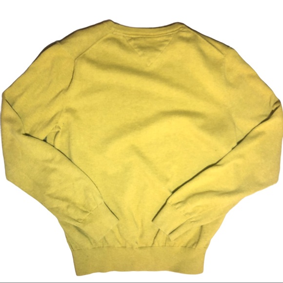 Tommy Hilfiger Sweater Mustard Yellow - Picture 3 of 3
